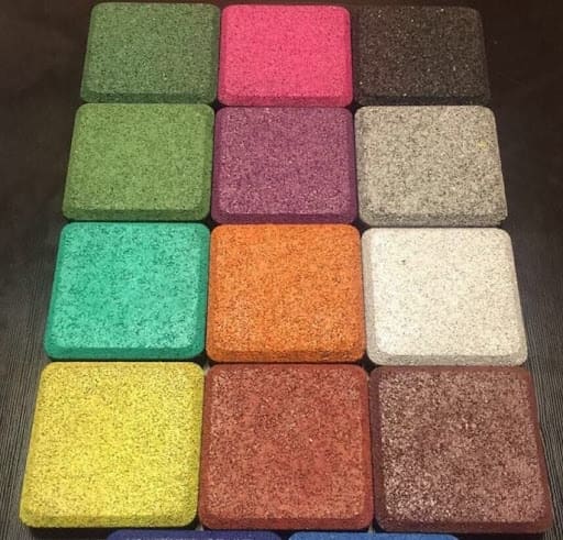 تصویر 4 از کفپوش گرانولی رنگی برای فضای باز و داخلی